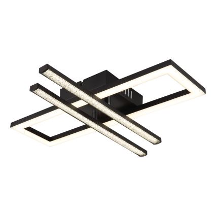 Globo - Plafonnier LED/24W/230V 4000K noir
