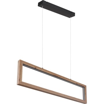 Globo 67287H - MANDERA LED hanglamp aan kabel LED/24W/230V bruin