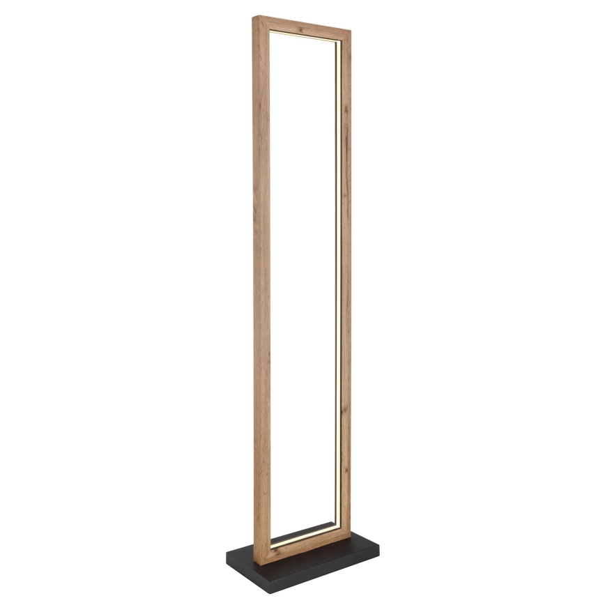 Globo 67287S - Lampadaire sur pied LED MANDERA, 24 W/230 V, marron/noir