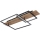 Globo 67289D1 - Plafonnier LED VANNI LED/24W/230V 40x75 cm marron/noir