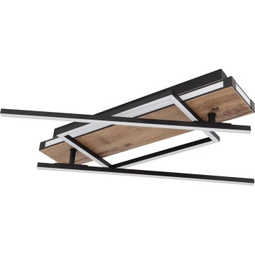 Globo 67299D3 - LED plafondlamp COLLI LED/40W/230V 88x120 cm beige/zwart