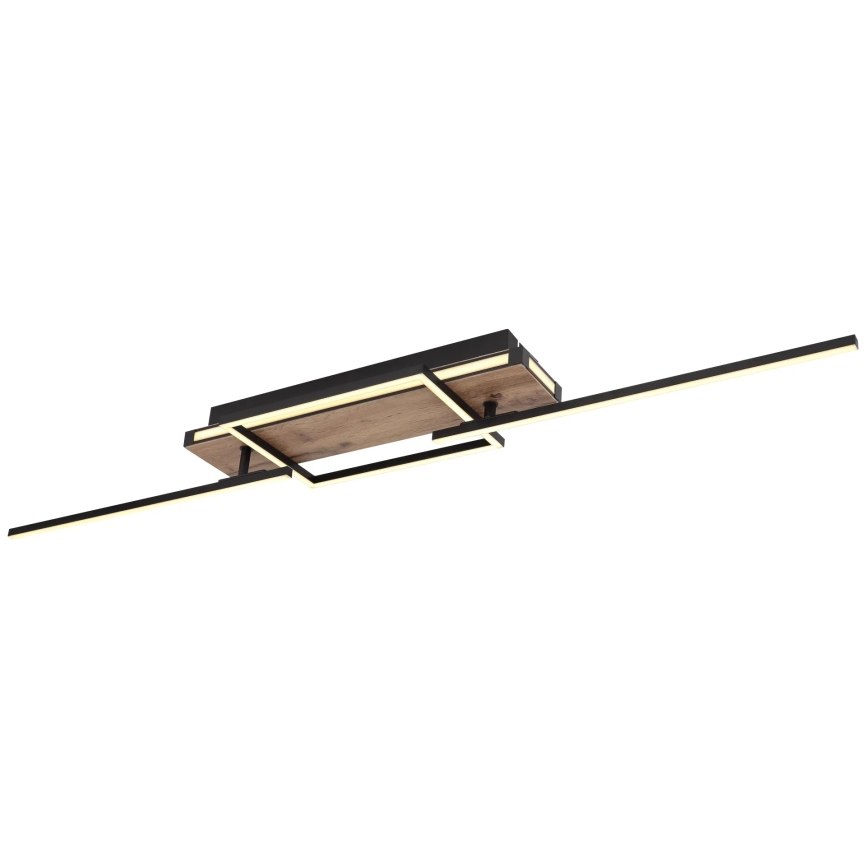 Globo 67299D3 - LED plafondlamp COLLI LED/40W/230V 88x120 cm beige/zwart