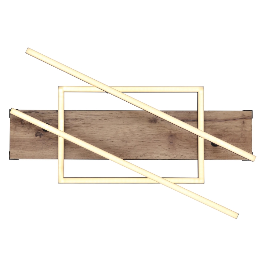 Globo 67299D3 - Plafonnier COLLI LED/40W/230V 88x120 cm beige/noir