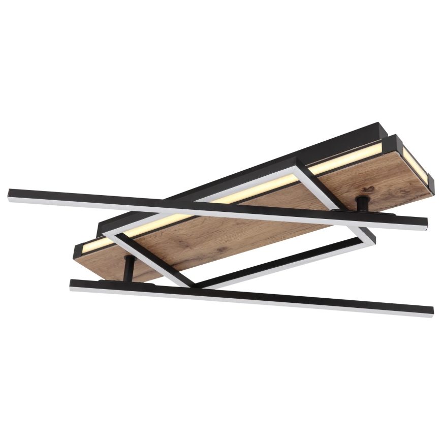 Globo 67299D3 - Plafonnier COLLI LED/40W/230V 88x120 cm beige/noir