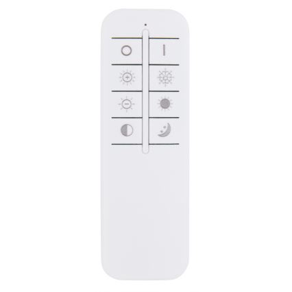 Globo - Dimbare LED hanglamp aan een koord LED/55W/230V 2700-6000K zwart + afstandsbediening