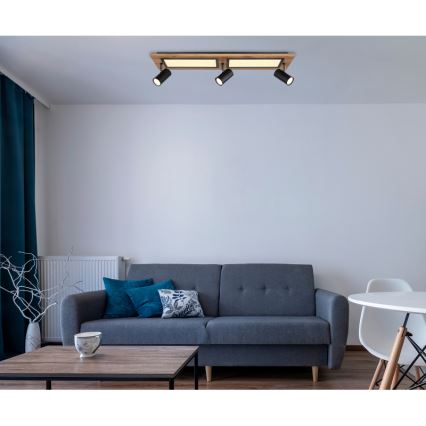Globo - LED inbouwspot LED/24W/230V + 3xGU10/5W