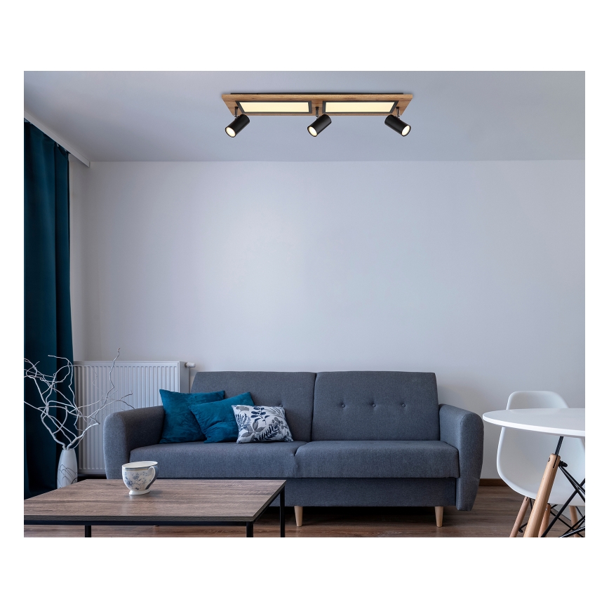 Globo - LED inbouwspot LED/24W/230V + 3xGU10/5W