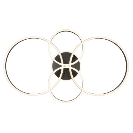 Globo - Plafonnier LED LED/39W/230V 2700/4500/6500K 106x60 cm anthracite