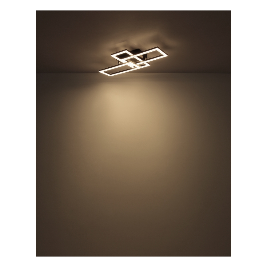 Globo - LED Plafondlamp LED/24W/230V 4000K zwart