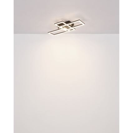 Globo - LED Plafondlamp LED/24W/230V 4000K zwart