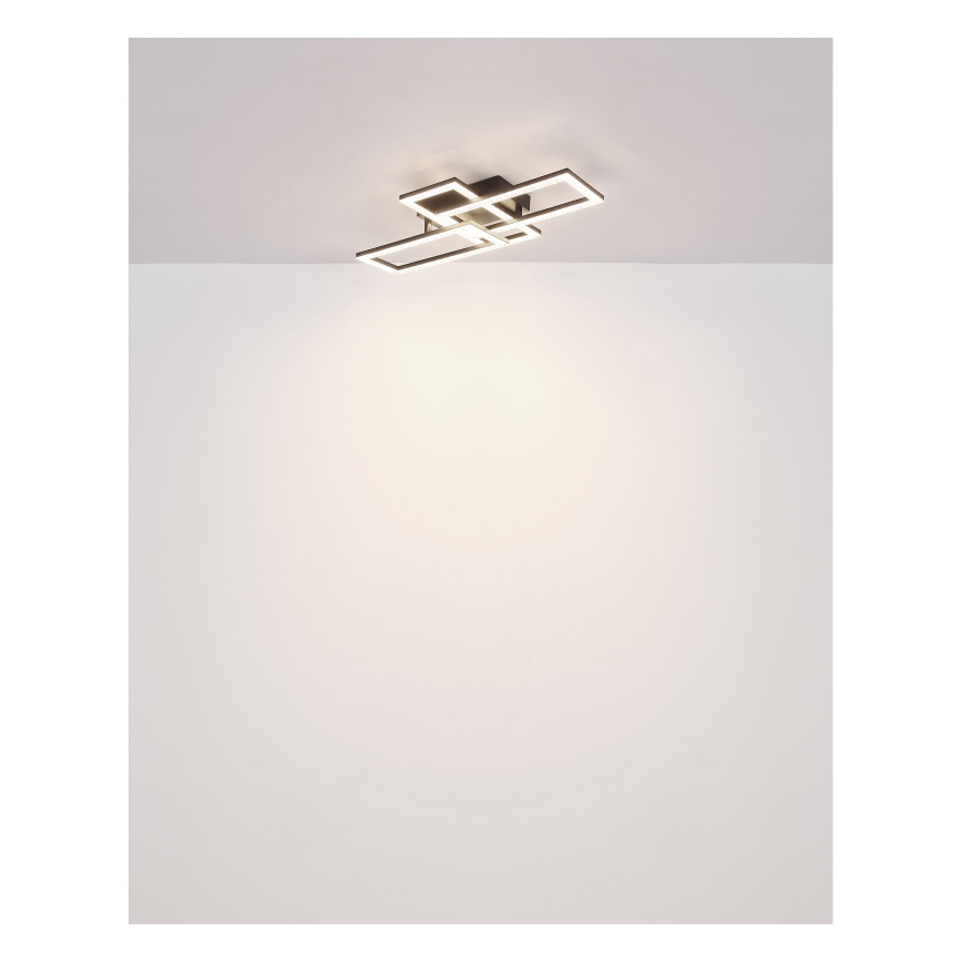 Globo - LED Plafondlamp LED/24W/230V 4000K zwart