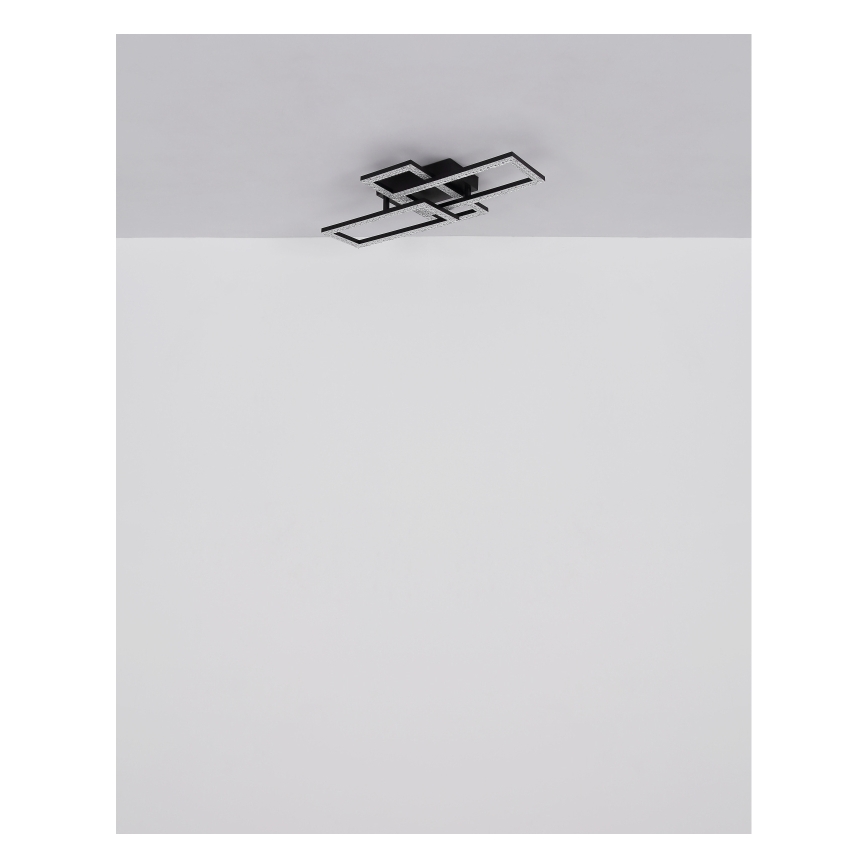 Globo - LED Plafondlamp LED/24W/230V 4000K zwart