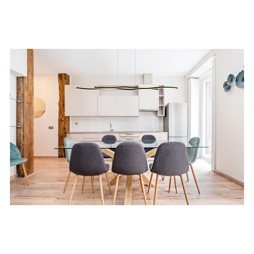 Globo - LED Hanglamp aan een koord LED/30W/230V 3000K zwart