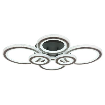 Globo - Plafonnier LED dimmable LED/60W/230V 2700-6000K 56x78 cm anthracite + télécommande