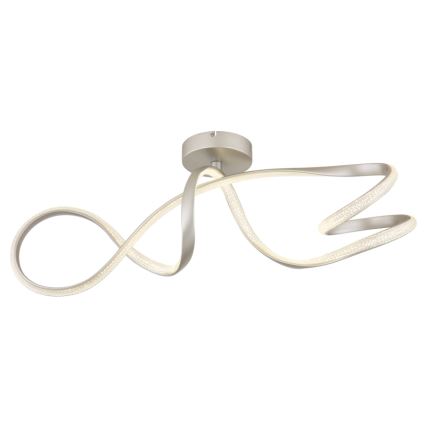 Globo - LED Bevestigde Hanglamp LED/30W/230V mat chroom
