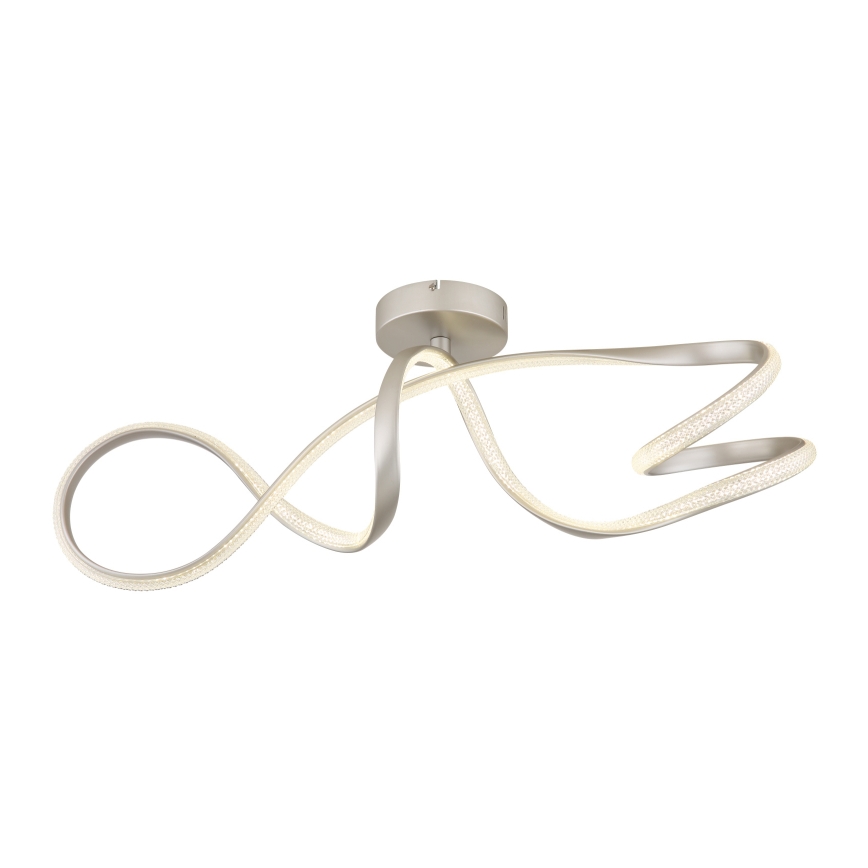 Globo - LED Bevestigde Hanglamp LED/30W/230V mat chroom