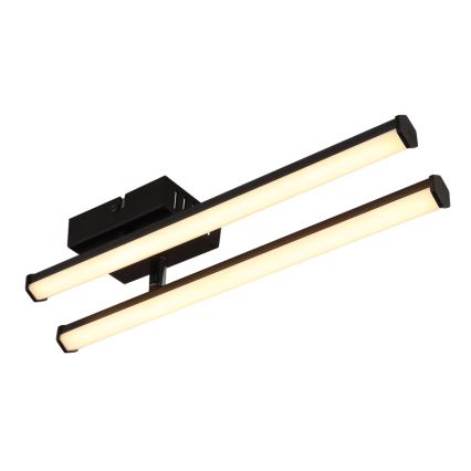 Globo - LED plafondlamp LED/12W/230V 3000K zwart