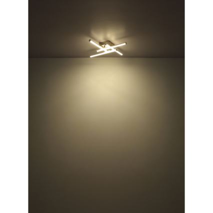 Globo - LED plafondlamp LED/12W/230V 3000K zwart