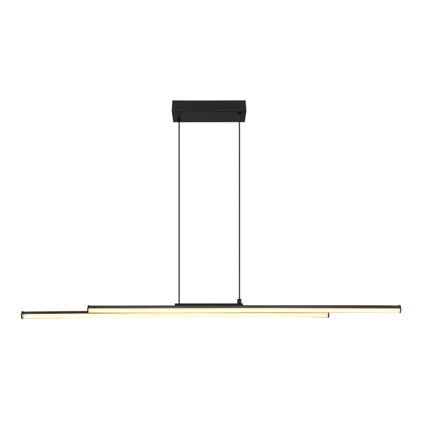 Globo - Suspension filaire LED/24W/230V 3000K noir