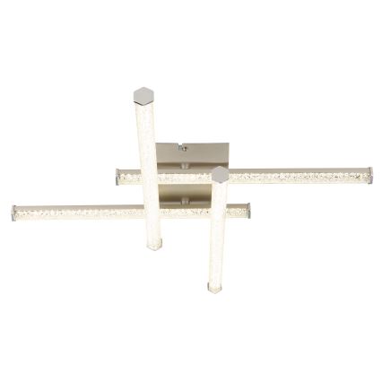 Globo - LED plafondlamp LED/24W/230V 4000K mat chroom