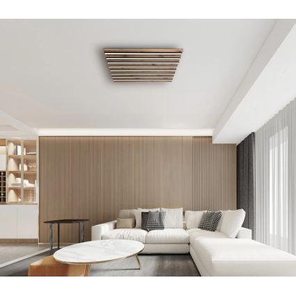 Globo - Plafonnier LED dimmable LED/40W/230V 2700-6500K 60x60 cm + télécommande