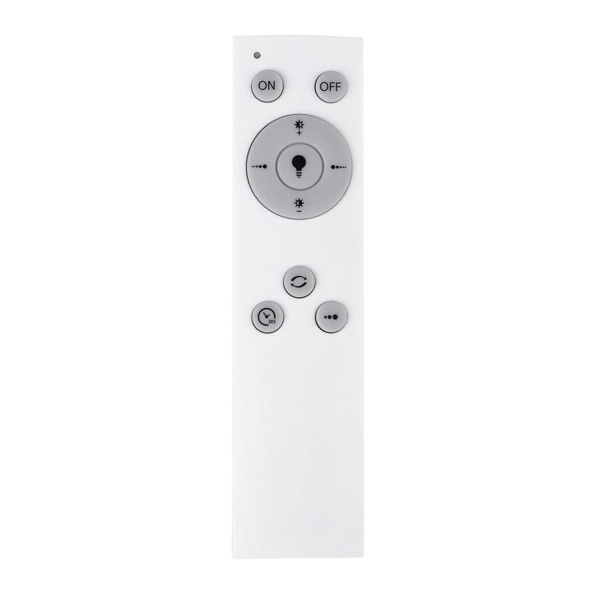 Globo - Dimbare LED-plafondlamp LED/40W/230V 2700-6500K 32,5x87,5 cm bruin/zwart + afstandsbediening
