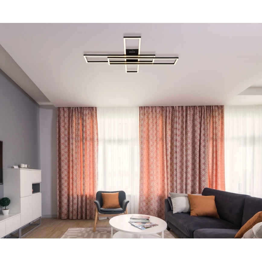 Globo - LED plafondlamp LED/55W/230V 3000K 80x60 cm