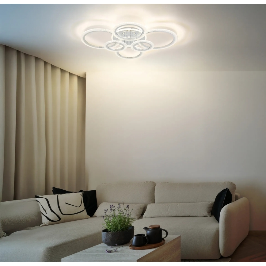 Globo - Plafonnier LED 48W/230V 2700/4000/6000K 60,5x78 cm
