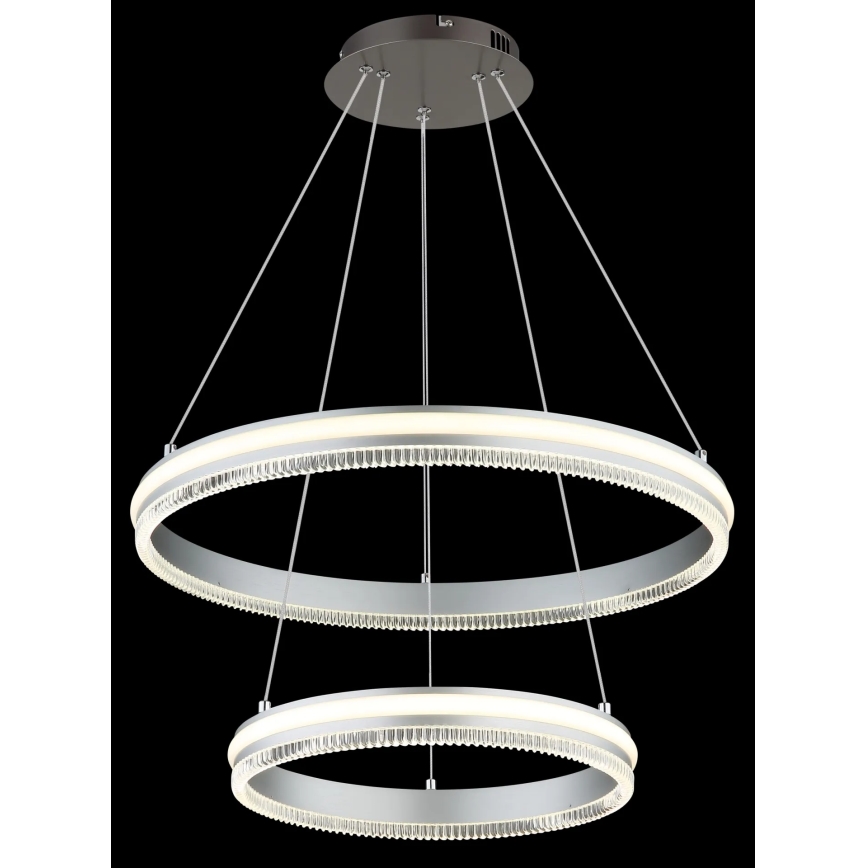 Globo - Suspension LED dimmable sur câble LED/60W/230V 2700–6000K + télécommande