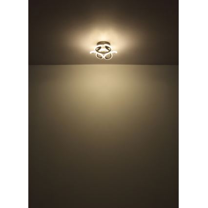 Globo - LED Plafondlamp LED/24W/230V 2700/4000/6000K Ø 26 cm zwart