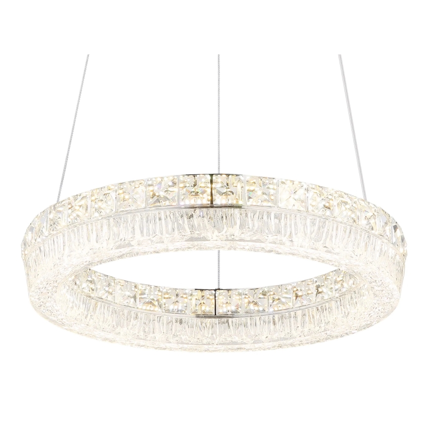 Globo - Suspension LED dimmable sur câble LED/24W/230V 2700-6000K transparente + télécommande