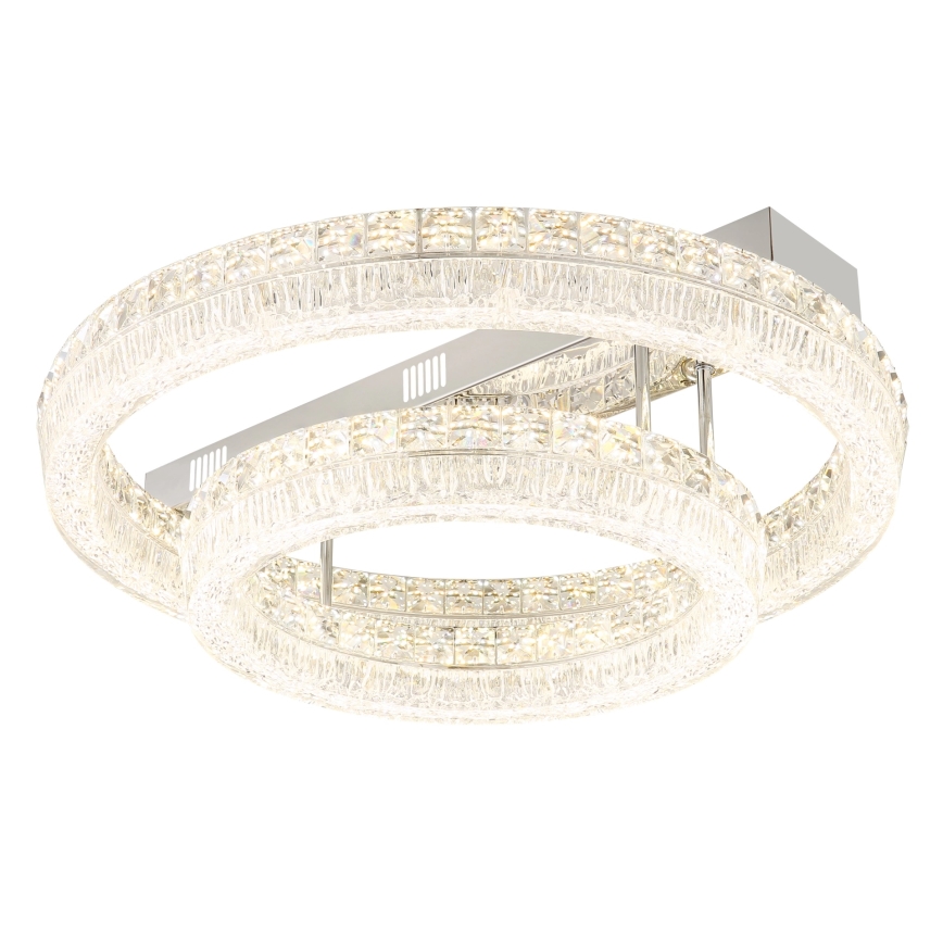 Globo - Dimbare LED-plafondlamp LED/60W/230V 2700-6000K transparant + afstandsbediening