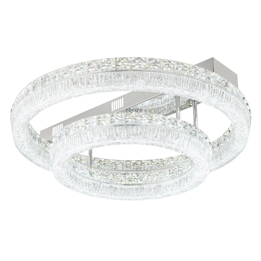 Globo - Dimbare LED-plafondlamp LED/60W/230V 2700-6000K transparant + afstandsbediening