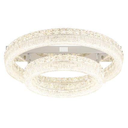 Globo - Dimbare LED-plafondlamp LED/60W/230V 2700-6000K transparant + afstandsbediening