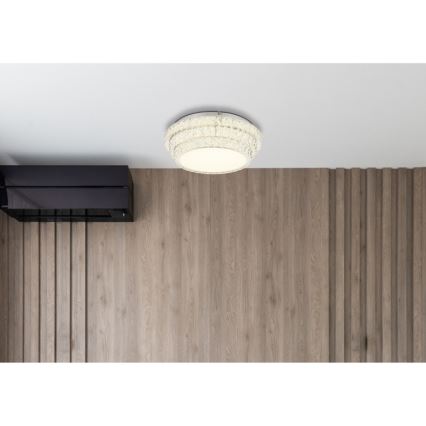 Globo - LED dimbare plafondlamp LED/48W/230V 2700-6000K Ø 50 cm wit + afstandsbediening