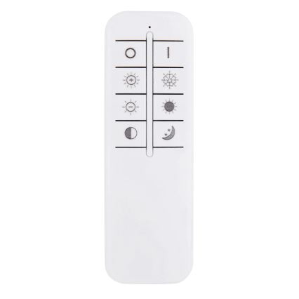 Globo - Plafonnier LED dimmable LED/36W/230V 2700-6500K argenté + télécommande
