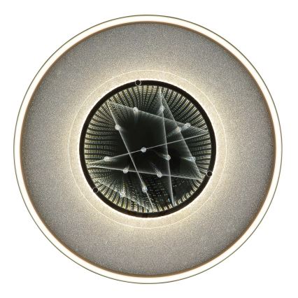 Globo - LED-plafondlamp LED/40W/230V 3000/4000/6000K Ø 51,5 cm zwart