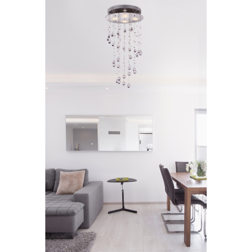 Globo - LED plafondlamp 4xGU10/5W/230V