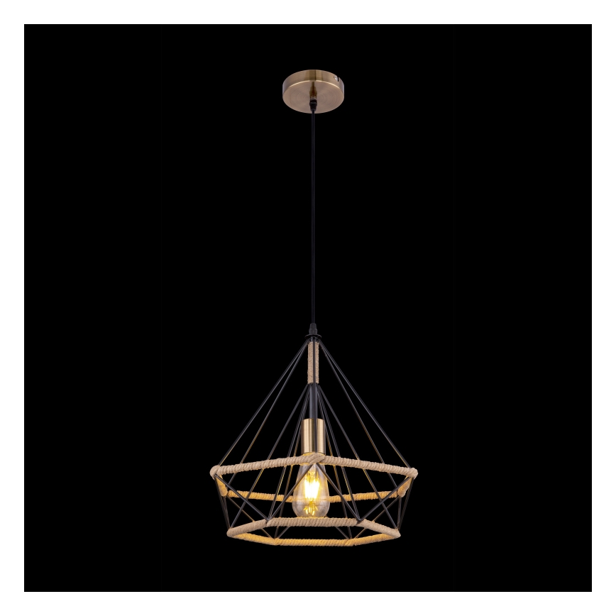 Globo 69029 - Hanglamp aan koord ULLEU 1xE27/60W/230V