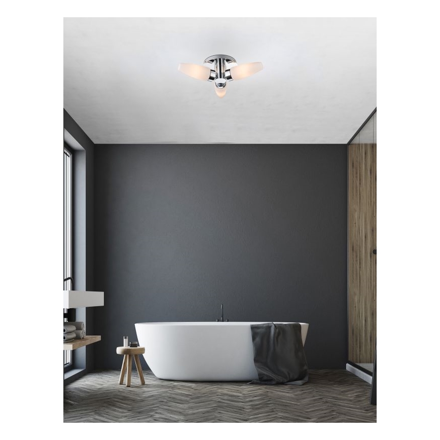 Globo 78160-3D - badkamer Spot 3xE14/20W IP44