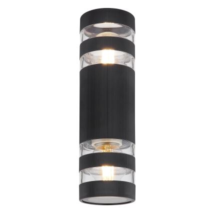 Globo - Applique murale 2xE27/10W/230V noire