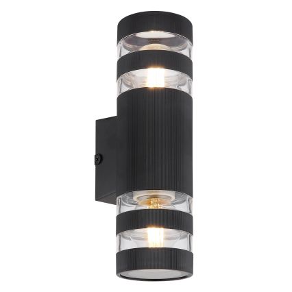 Globo - Wandlamp 2xE27/10W/230V zwart