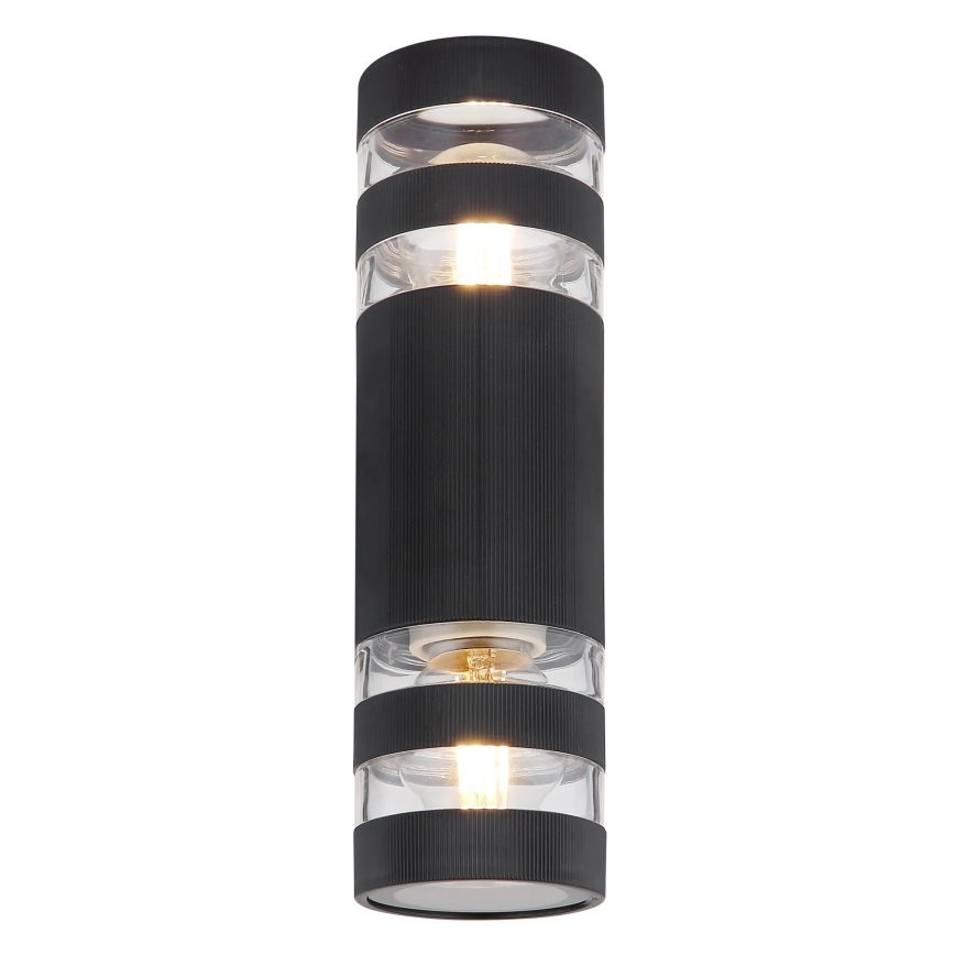 Globo - Wandlamp 2xE27/10W/230V zwart