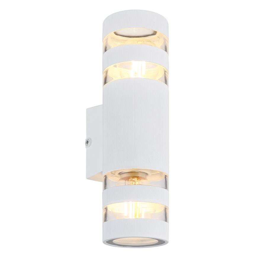 Globo - Wandlamp 2xE27/10W/230V wit