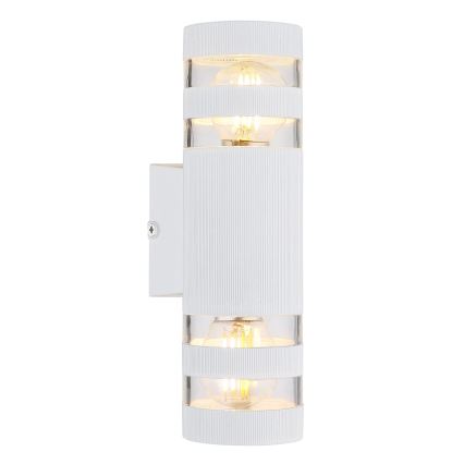 Globo - Wandlamp 2xE27/10W/230V wit