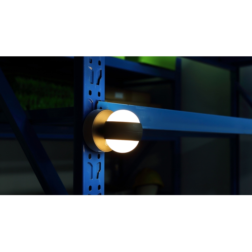 Globo - LED Dimbare Oplaadbare Touch Wandlamp LED/1,4W/5V 1800 mAh zwart