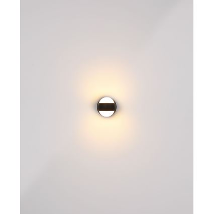 Globo - LED Dimbare Oplaadbare Touch Wandlamp LED/1,4W/5V 1800 mAh zwart