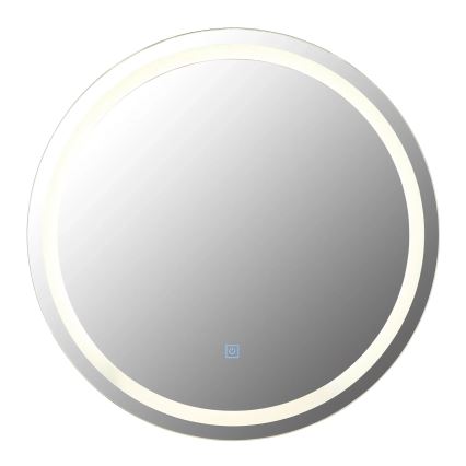 Globo - Miroir à intensité variable avec rétro-éclairage LED/10W/230V 4000K d. 55 cm