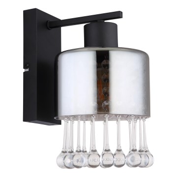 Globo - Applique murale 1xE27/60W/230V noir