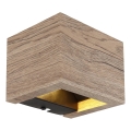 Globo - Applique murale LED/8W/230V marron